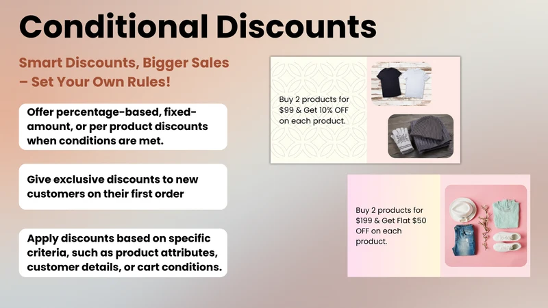 Endless Discount Options