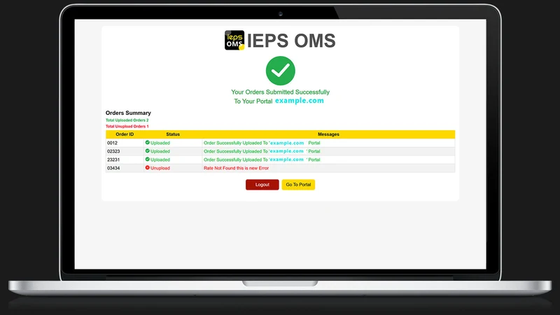 IEPS OMS | Courier & Logistics