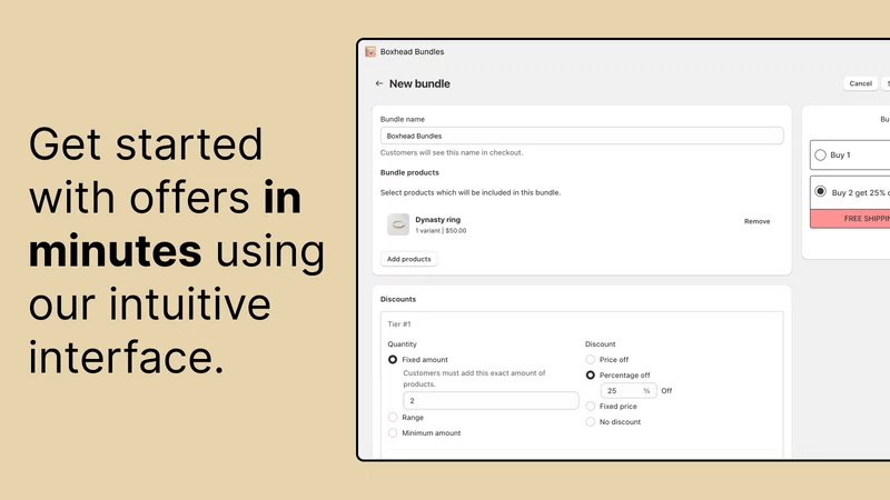 FAST Bundles: Quantity Breaks