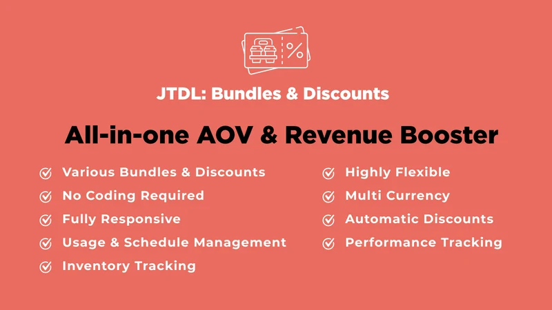 JTDL: Bundles & Discounts