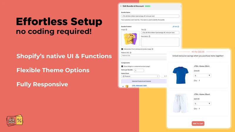 JTDL: Bundles & Discounts