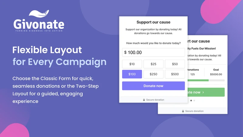 Givonate: Charity & Donations