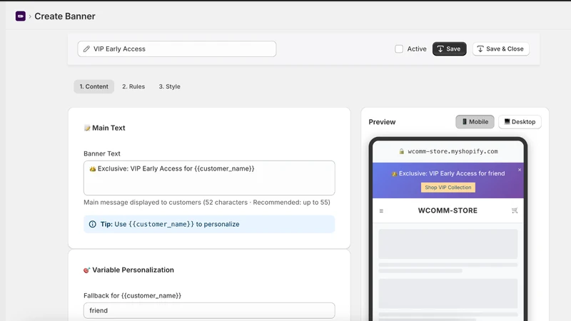 TagTour: Smart Banners App