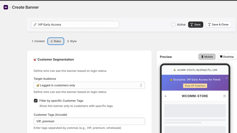 TagTour: Smart Banners App