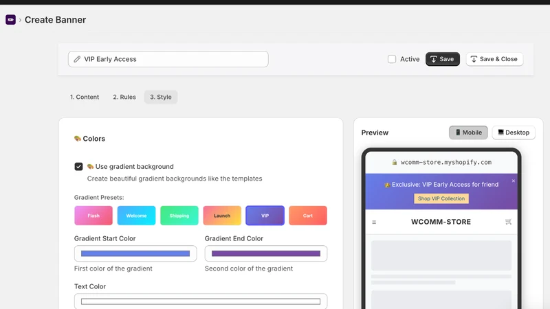 TagTour: Smart Banners App