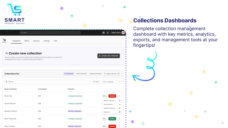 Collection & Product Sort SMRT
