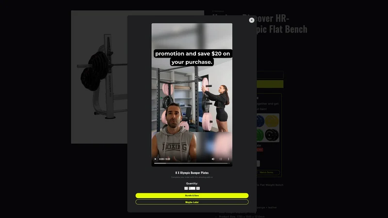 Optizen Video Upsell & Bundles