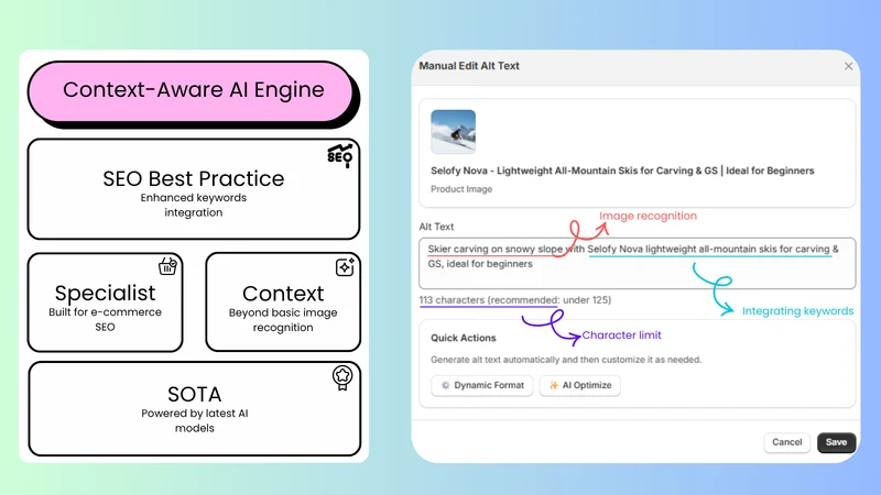 Max AI: Alt Text Optimizer