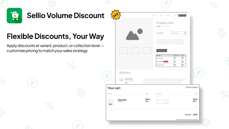 Sellio Volume Discount