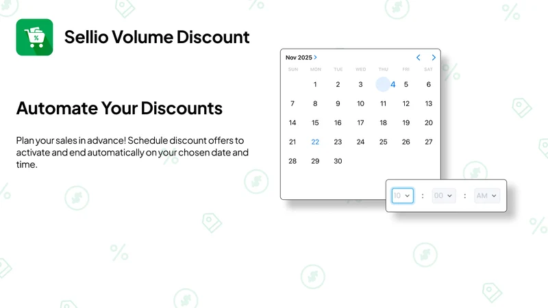 Sellio Volume Discount