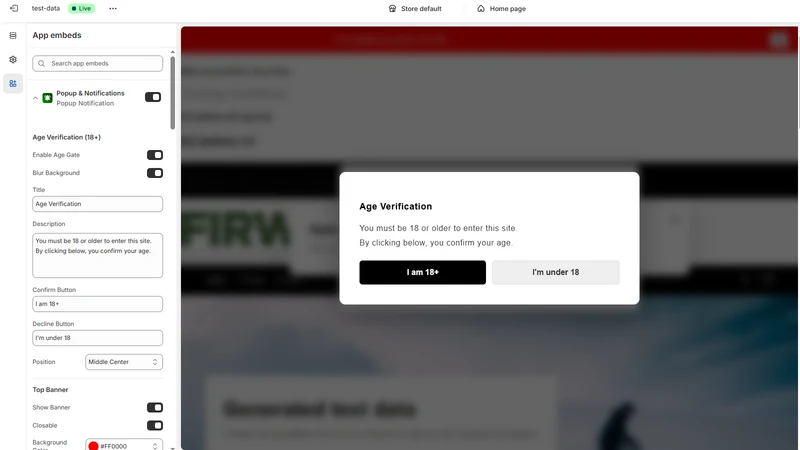 weedit Popup Notifications