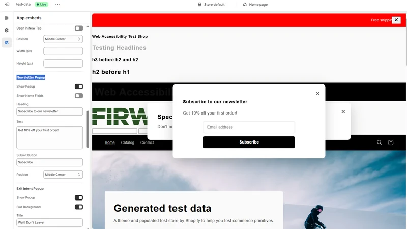 weedit Popup Notifications