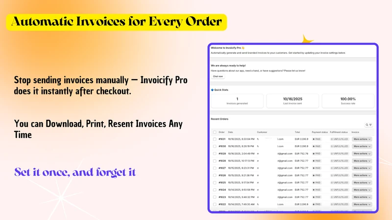 Invoicify Pro –Smart Invoicing