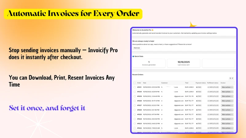 Invoicify Pro –Smart Invoicing