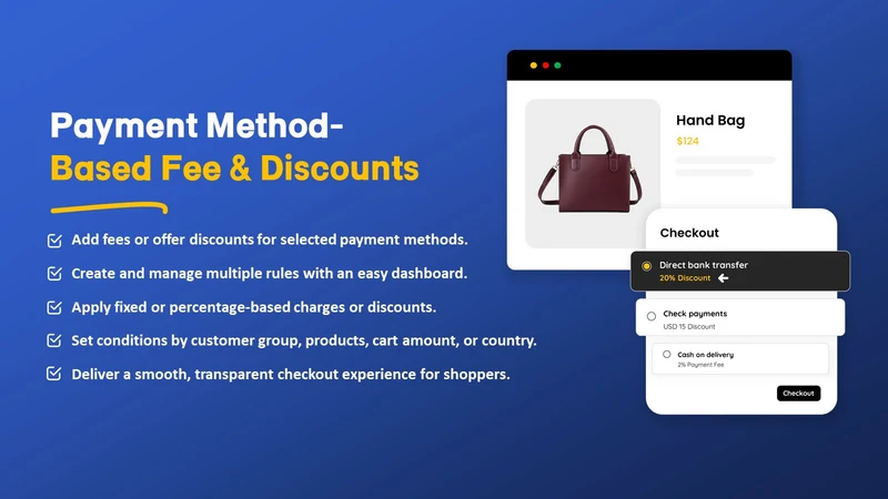 PayFee‑Payment Method Discount