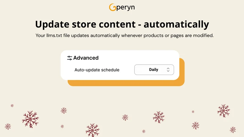 Operyn: llms.txt AEO optimizer