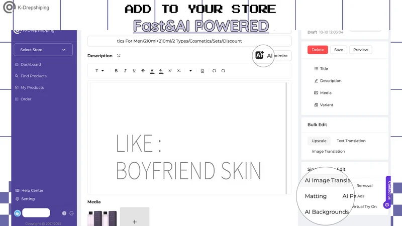 K‑Dropshipping