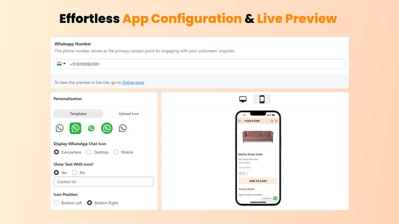 SB Live Chat Button