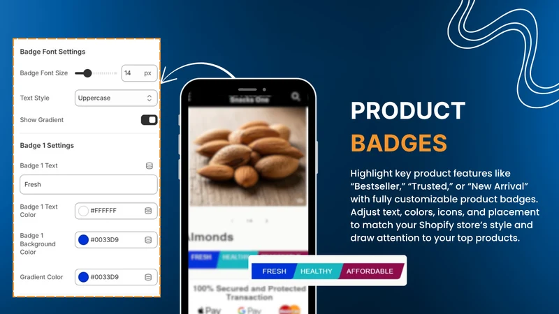 Trust Star: Badges & Labels