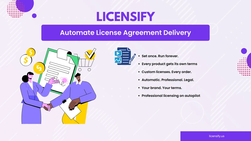 Licensify ‑ License Agreement