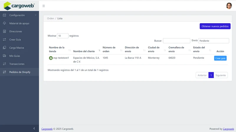 Cargoweb
