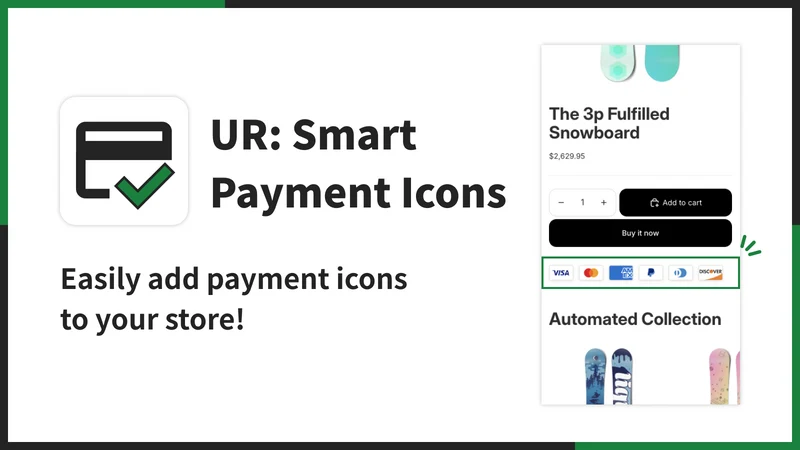 UR: Smart Payment Icons