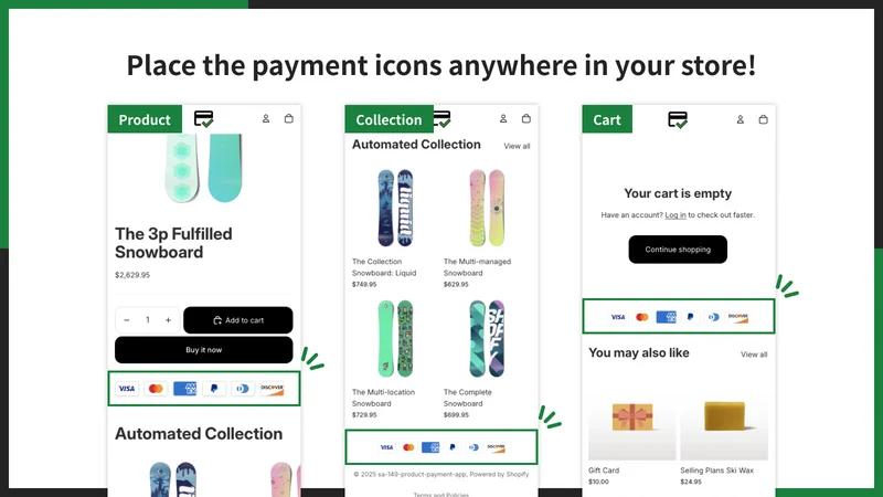 UR: Smart Payment Icons