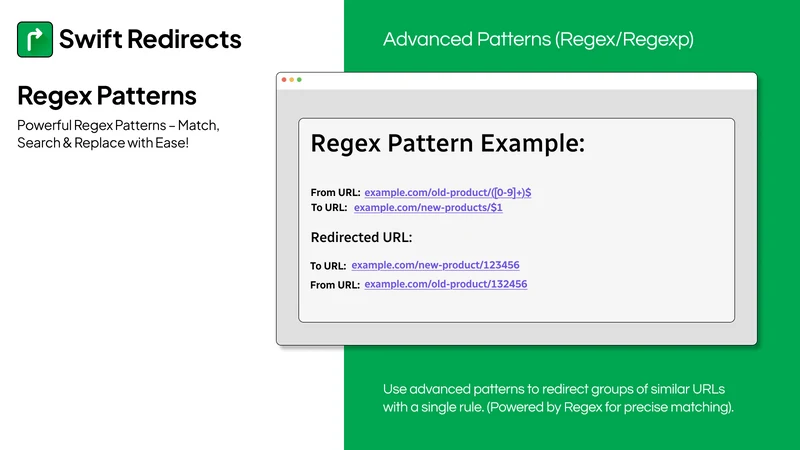 Swift Redirects ‑ 301/404