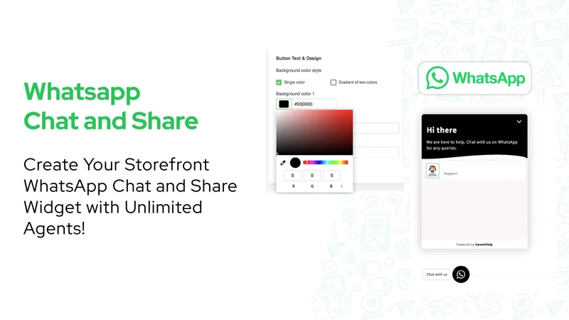 SH: WhatsApp Chat & Marketing