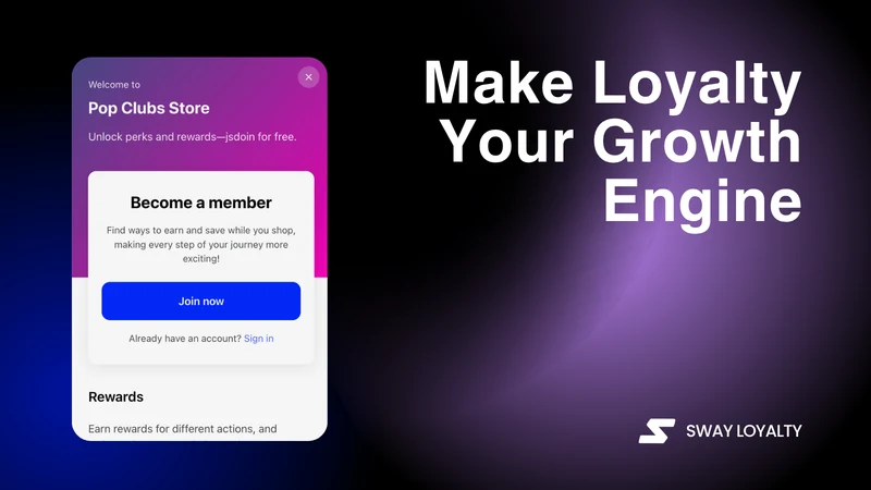 Sway Loyalty, Rewards & Points