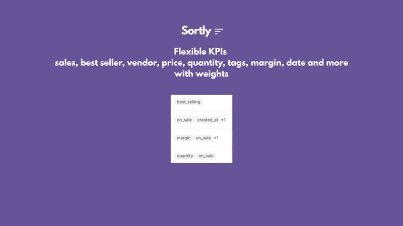 Sortly ‑ Smart Product Sorting