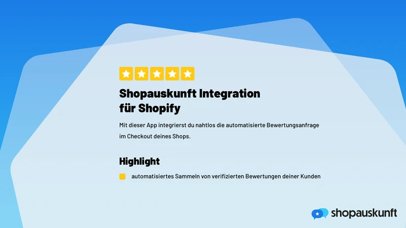 Shopauskunft – Bewertungen