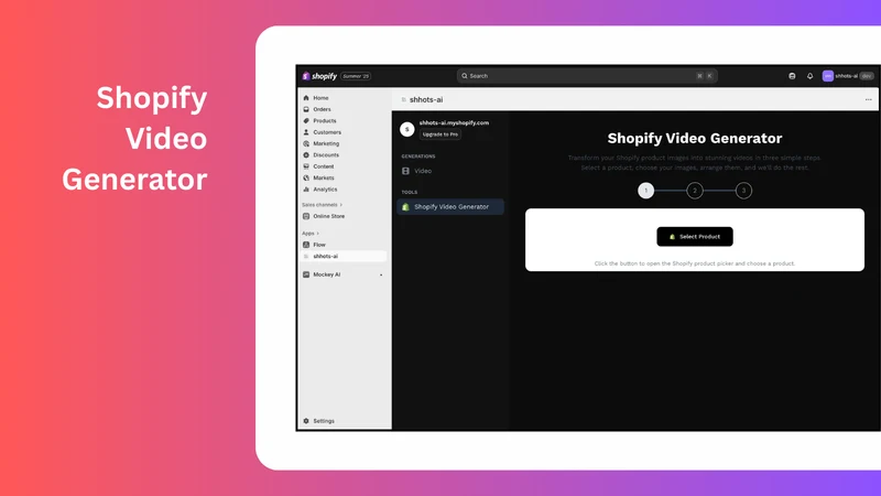 Shhots AI Video Generator