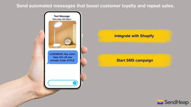 SendHeap: Email, SMS & Pop Ups