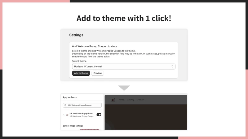 UR: Welcome Popup Coupon
