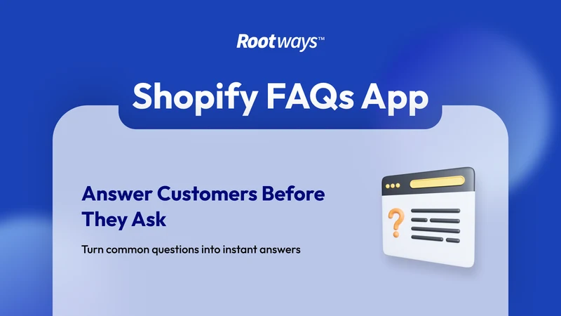Rootways FAQ Page, Product FAQ
