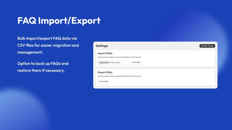 Rootways FAQ Page, Product FAQ
