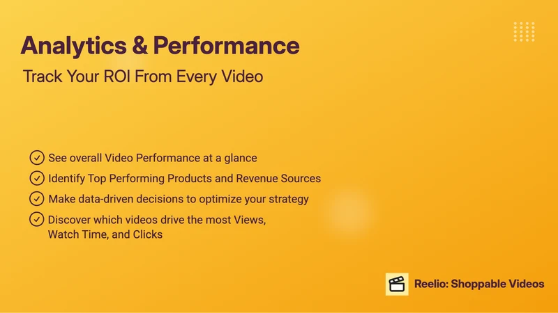 Shoppable Video Slider: Reelio