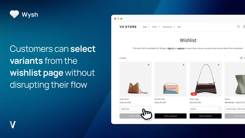 Wysh ‑ Wishlist & POS