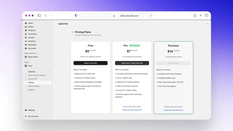 Optfy ‑ Custom Product Options