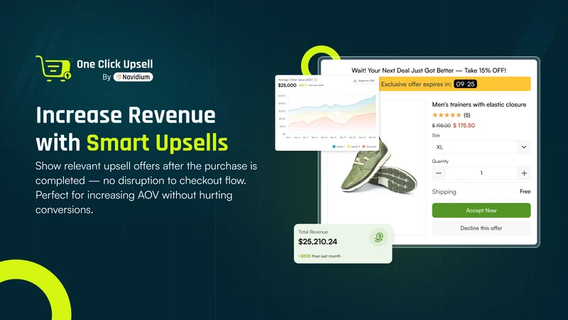 Cart & Upsell by Navidium