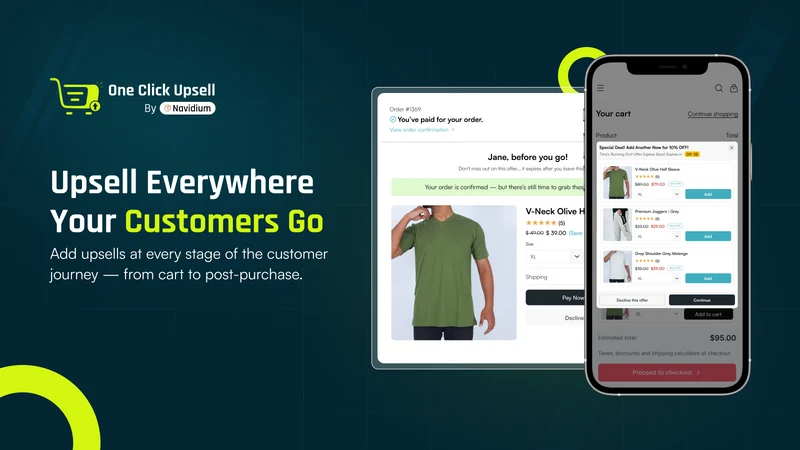 Cart & Upsell by Navidium