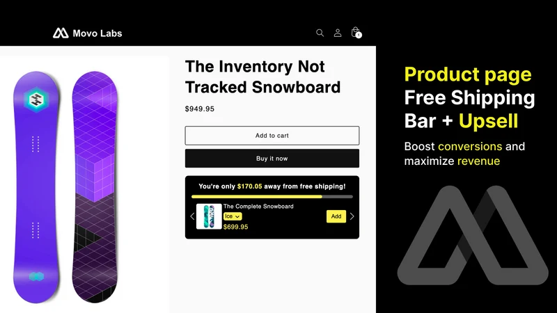Movo Free Shipping Upsell
