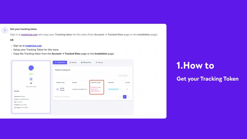 Modovisa Live Visitor Tracker