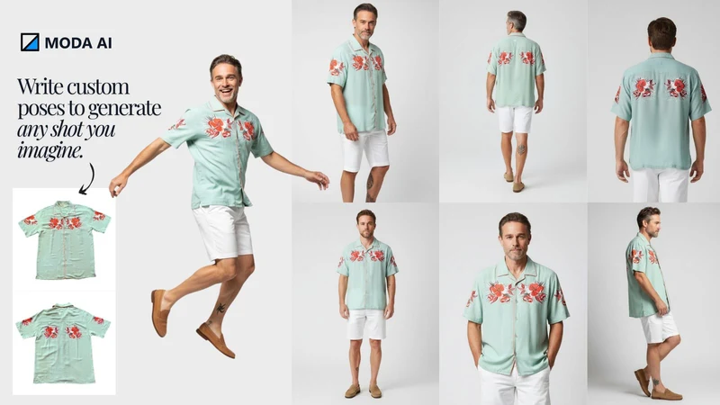 MODA: AI Model Photos+Video