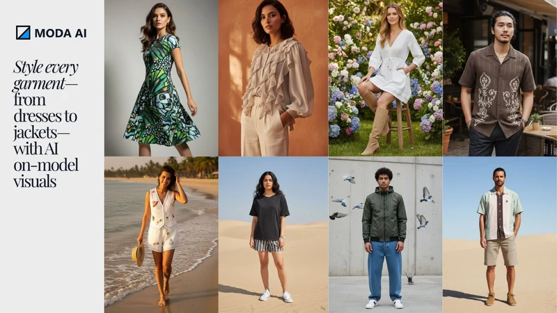 MODA: AI Model Photos+Video