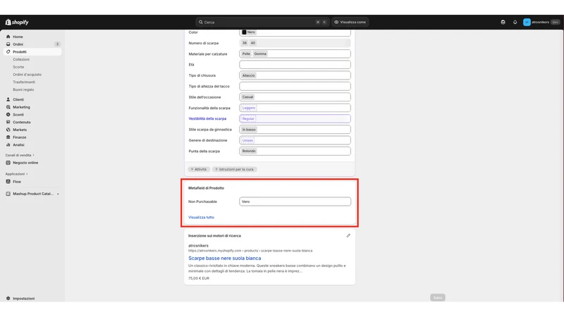 Mashup Catalog Mode