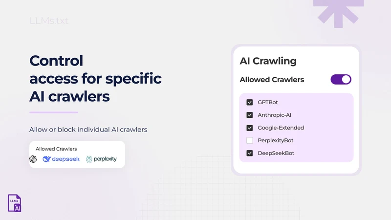 AI LLMs.txt Manager