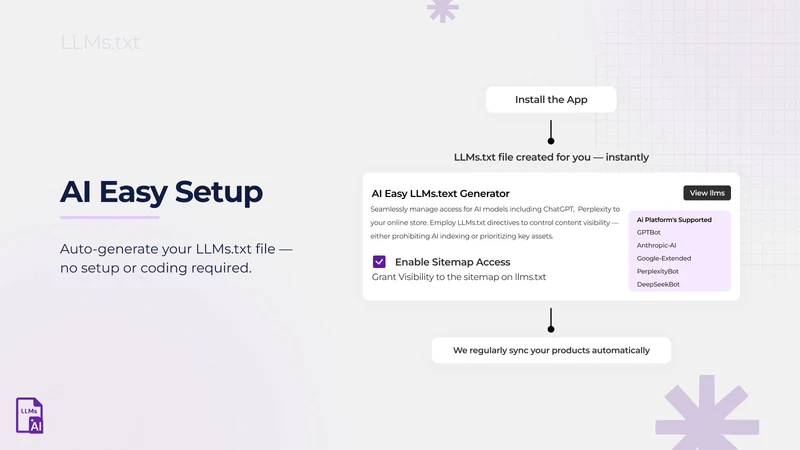 AI LLMs.txt Manager