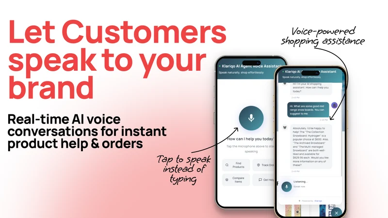 Klariqo: AI Voice Assistant